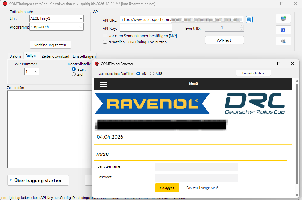 automatische Formularbefüllung