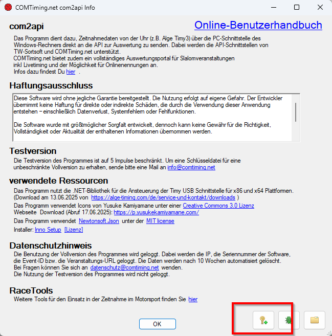 Keyfile.dat importieren