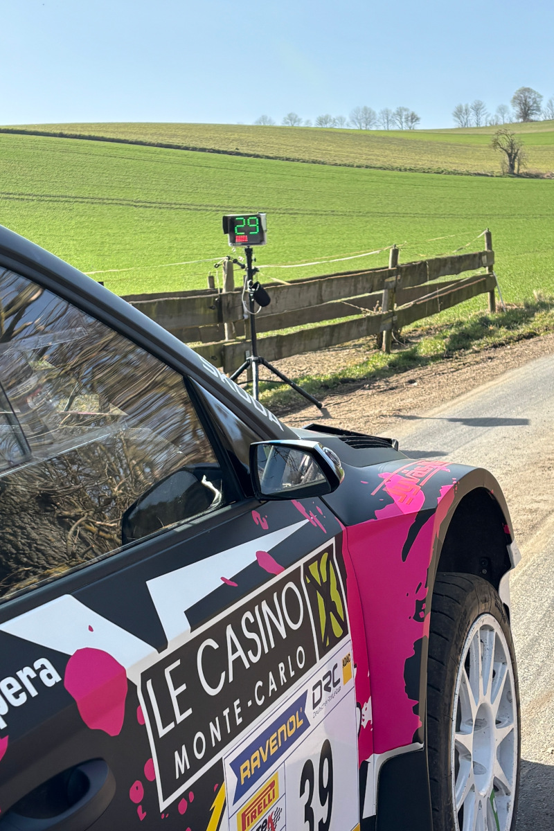 Startampel im Einsatz